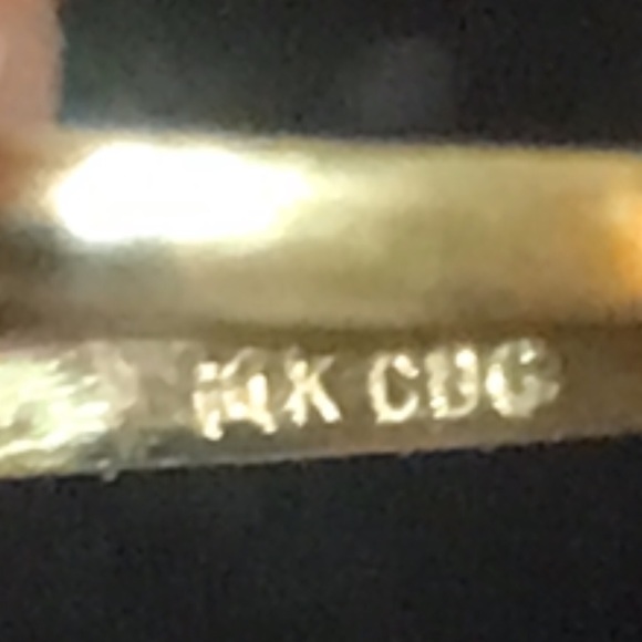 ❌❌❌SOLD❌❌❌ 10KT GENUINE BLUE TOPAZ , DIAMOND RING - Picture 11 of 15